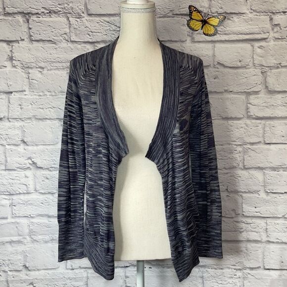 MEXX Striped Print Cardigan Size Extra Small - Picture 2 of 9